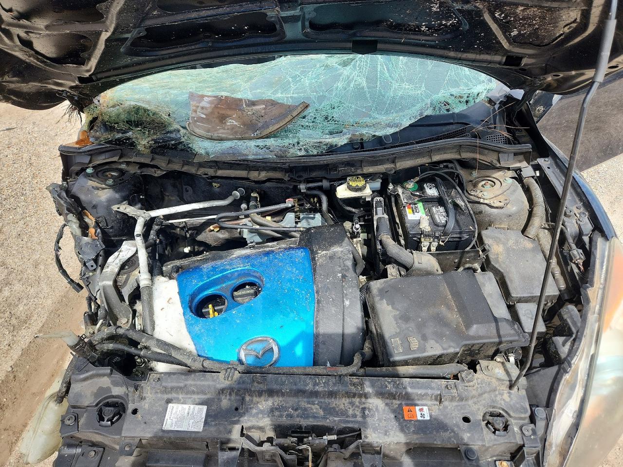 2012 Mazda 3 I Черный vin: JM1BL1L7XC1692720