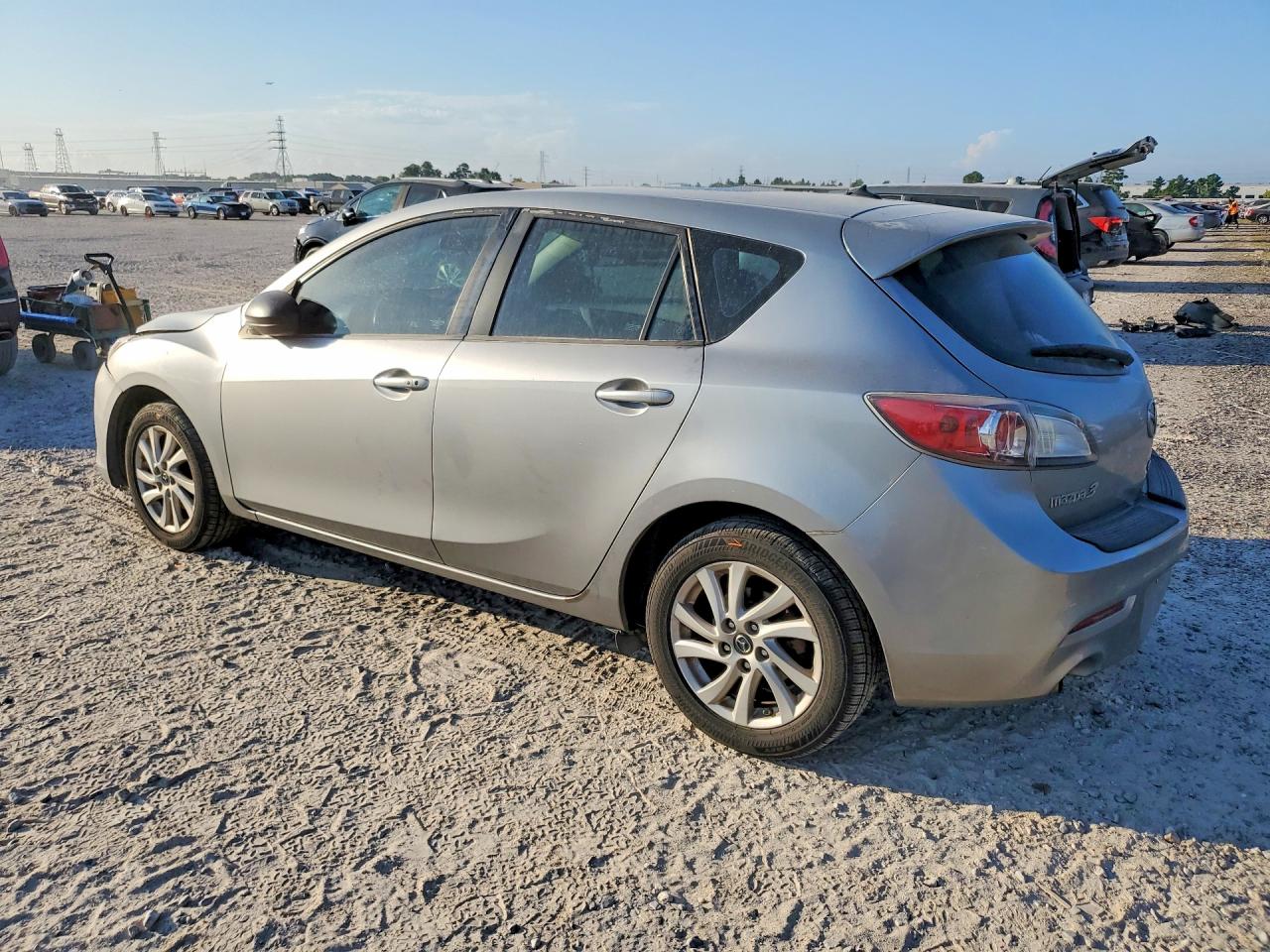 2013 Mazda 3 I Silver vin: JM1BL1L7XD1830161