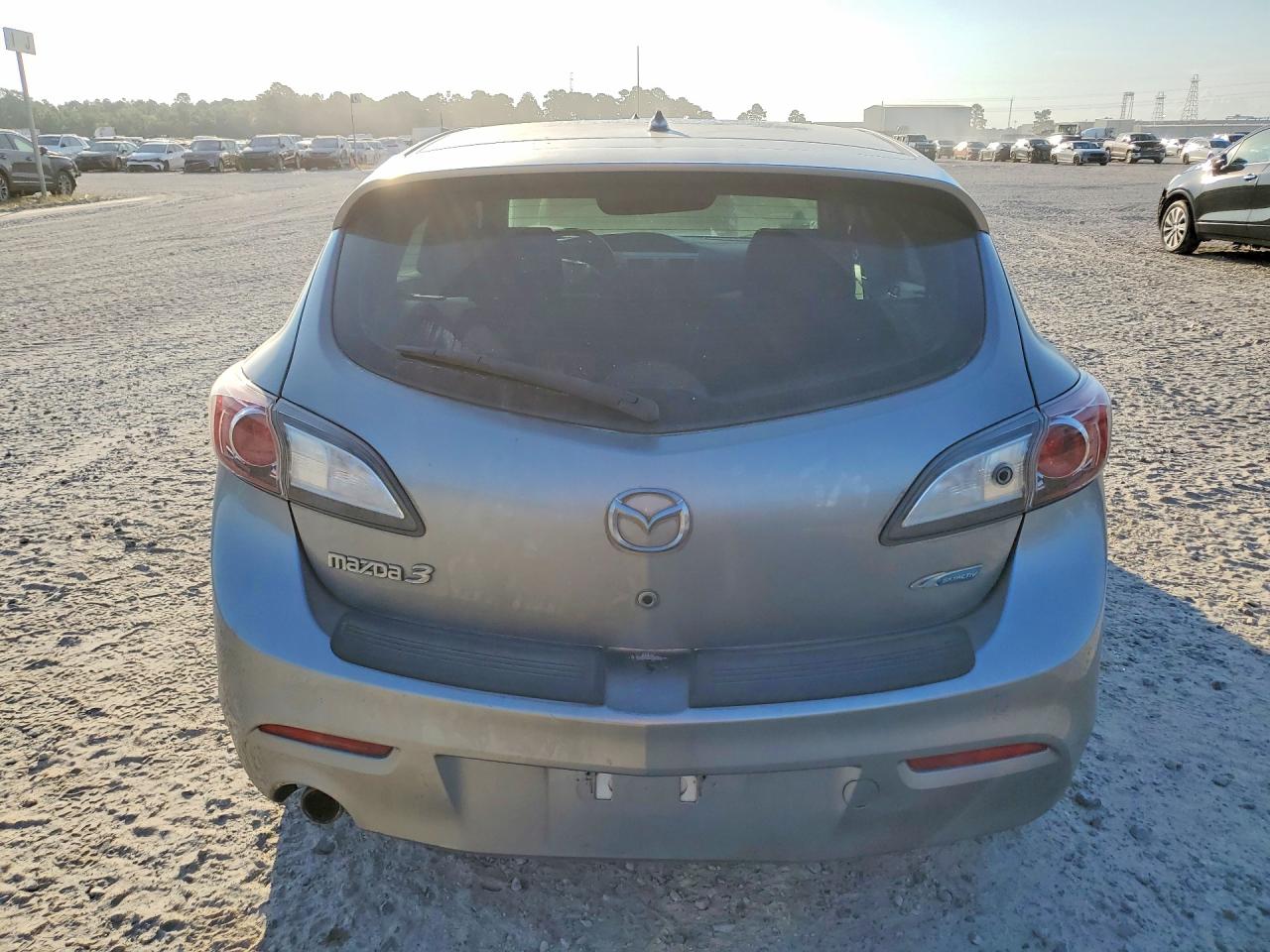 2013 Mazda 3 I Silver vin: JM1BL1L7XD1830161