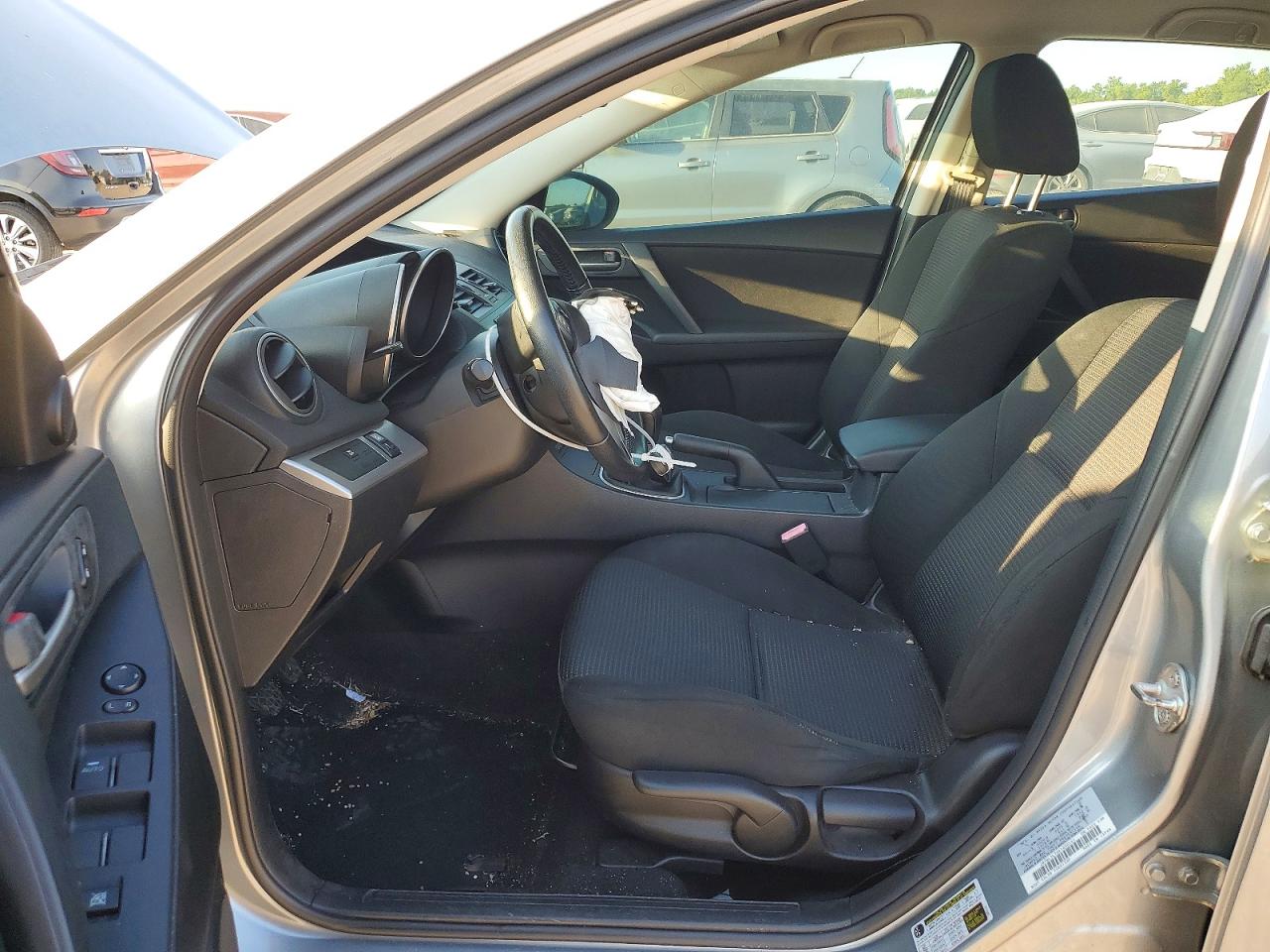 2013 Mazda 3 I Silver vin: JM1BL1L7XD1830161