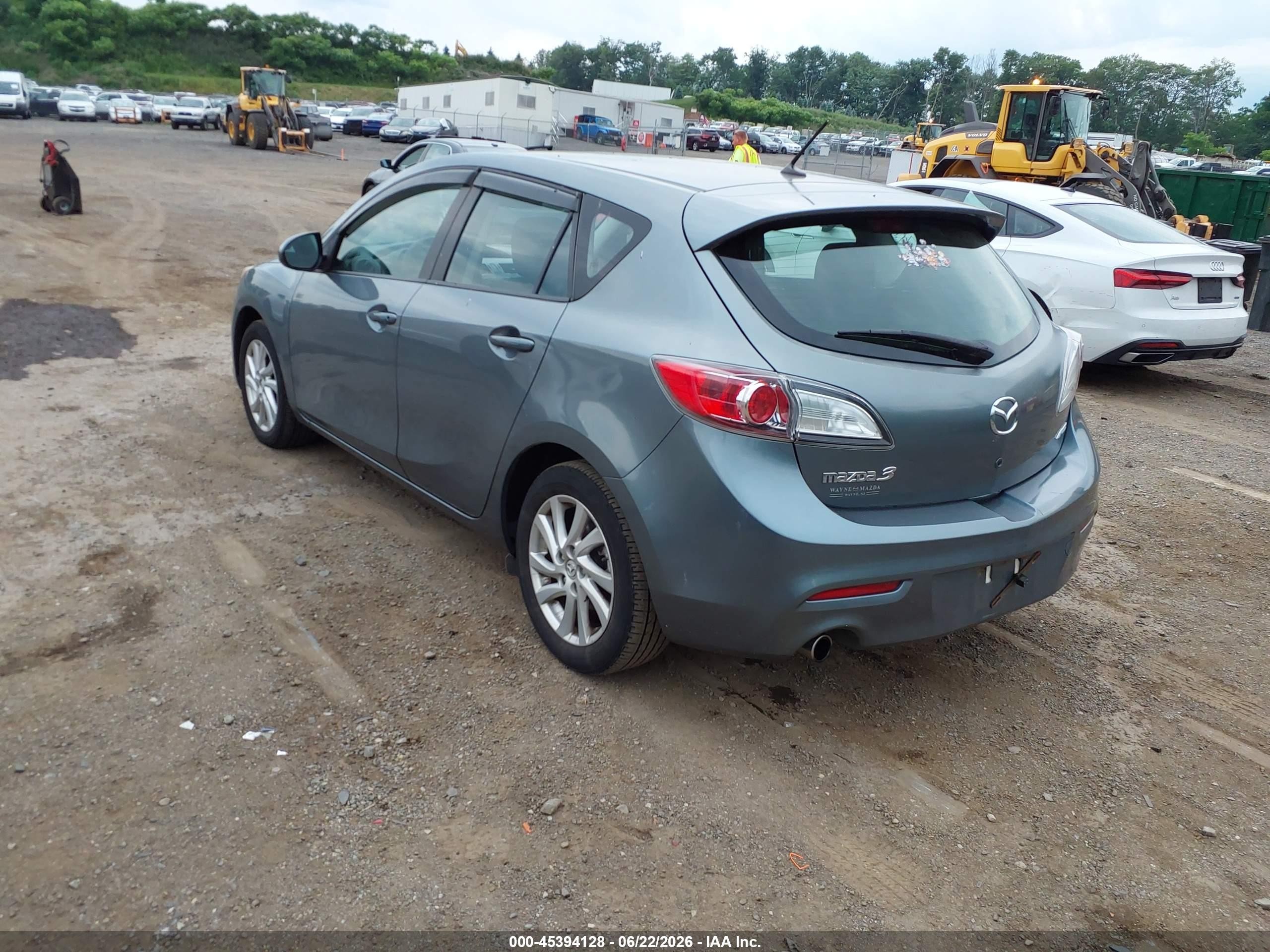 2012 Mazda Mazda3 I Touring Green vin: JM1BL1L81C1542648