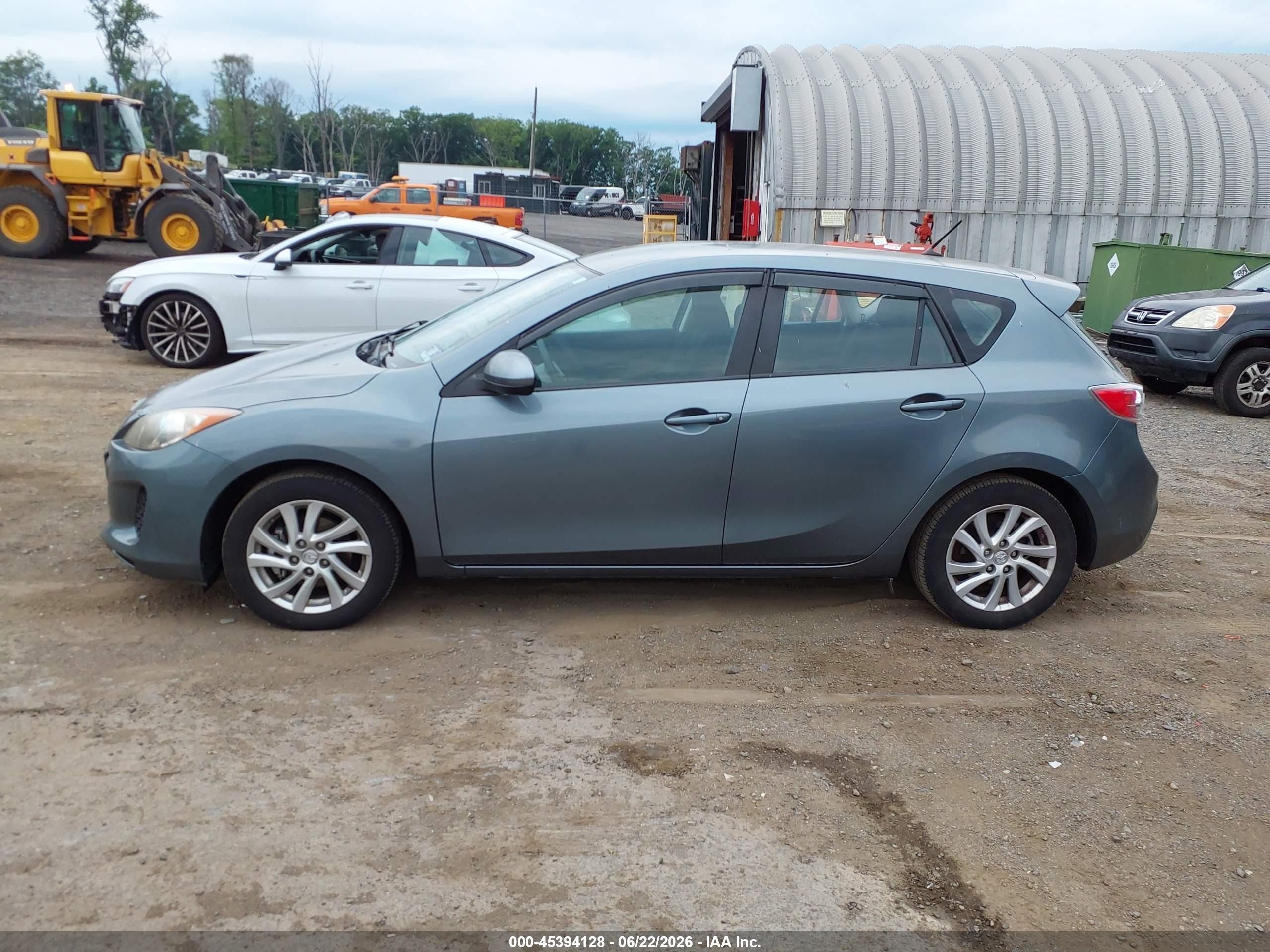 2012 Mazda Mazda3 I Touring Green vin: JM1BL1L81C1542648