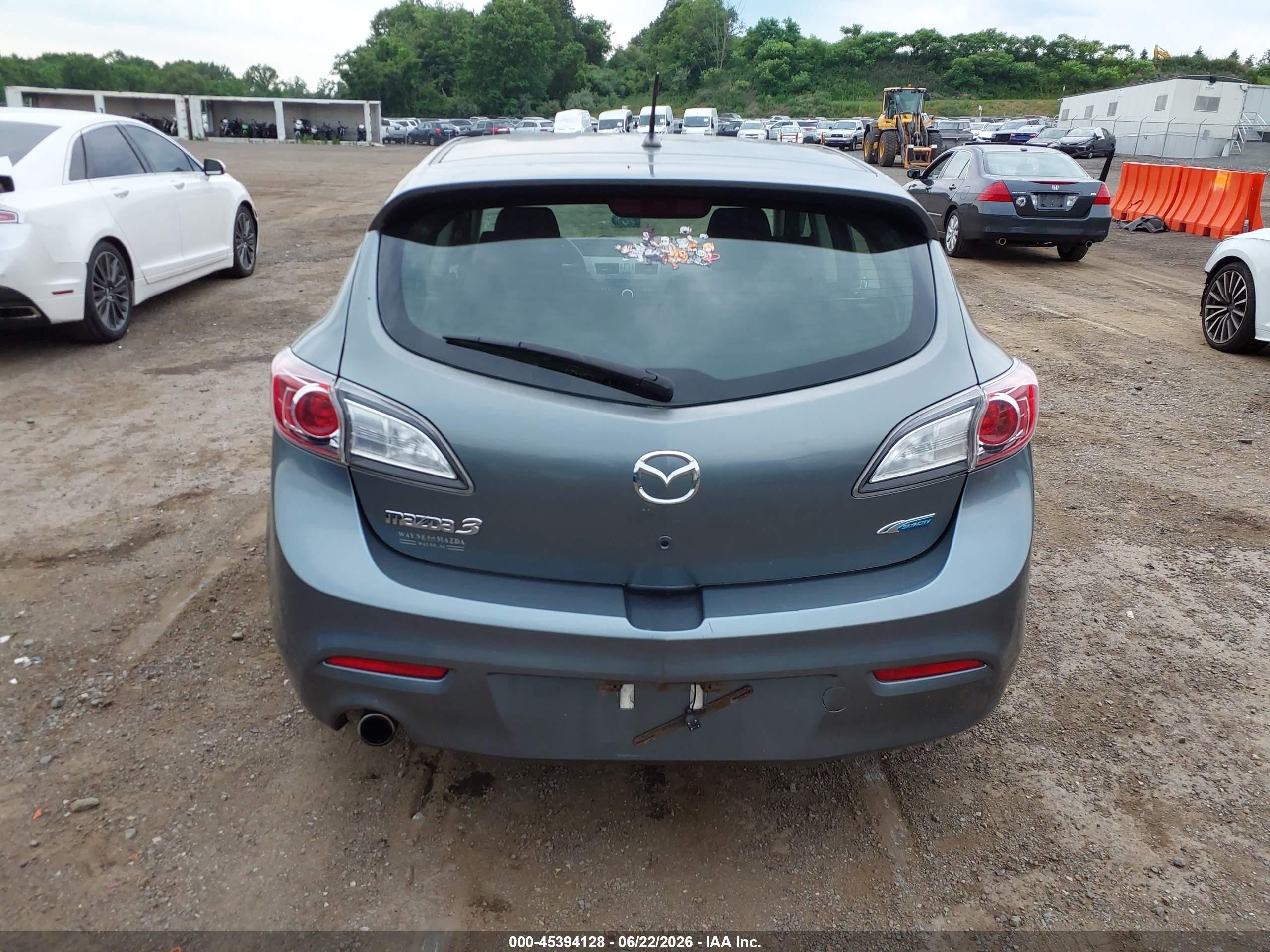 2012 Mazda Mazda3 I Touring Green vin: JM1BL1L81C1542648