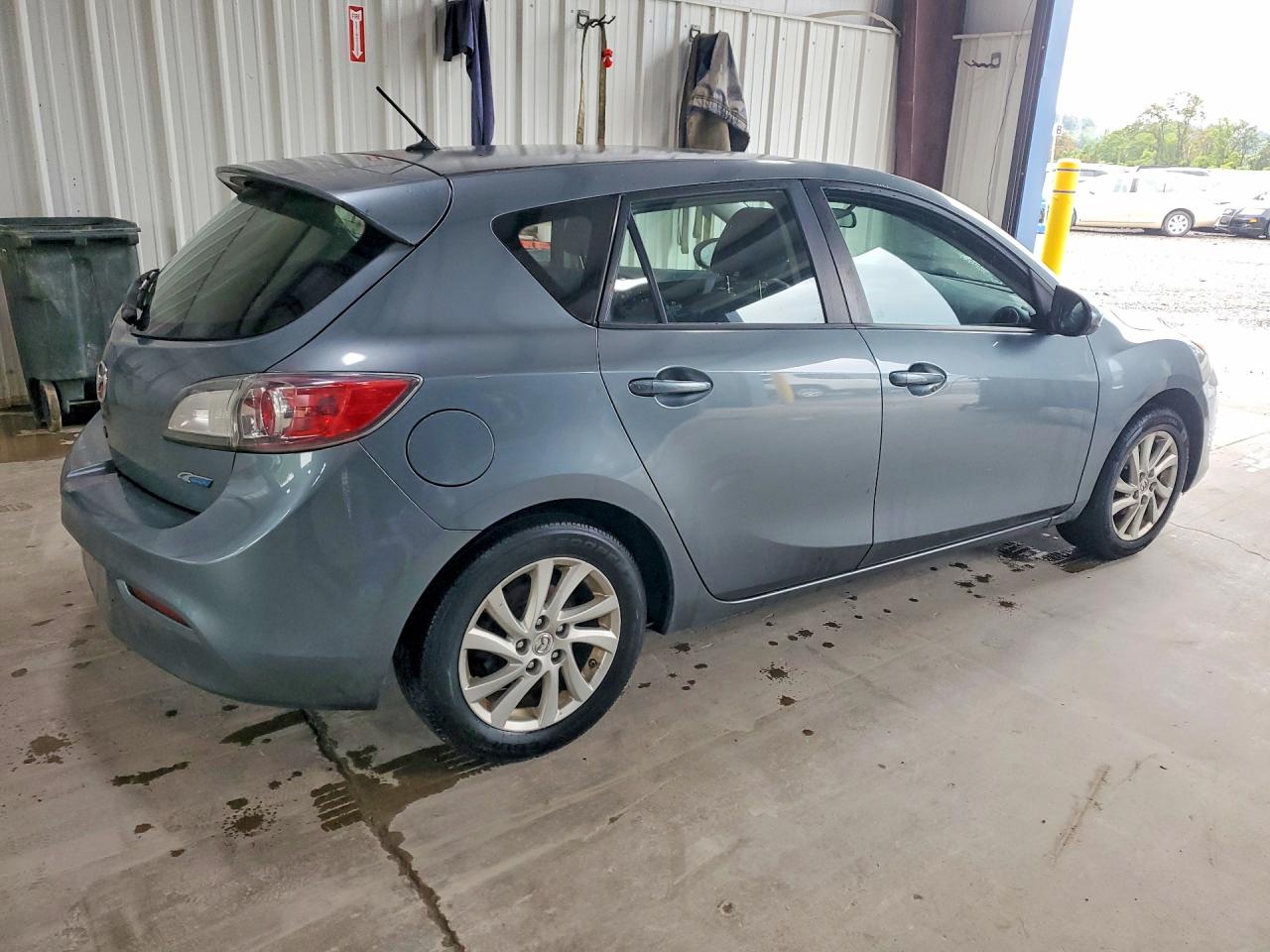 2012 Mazda 3 I Silver vin: JM1BL1L81C1692226