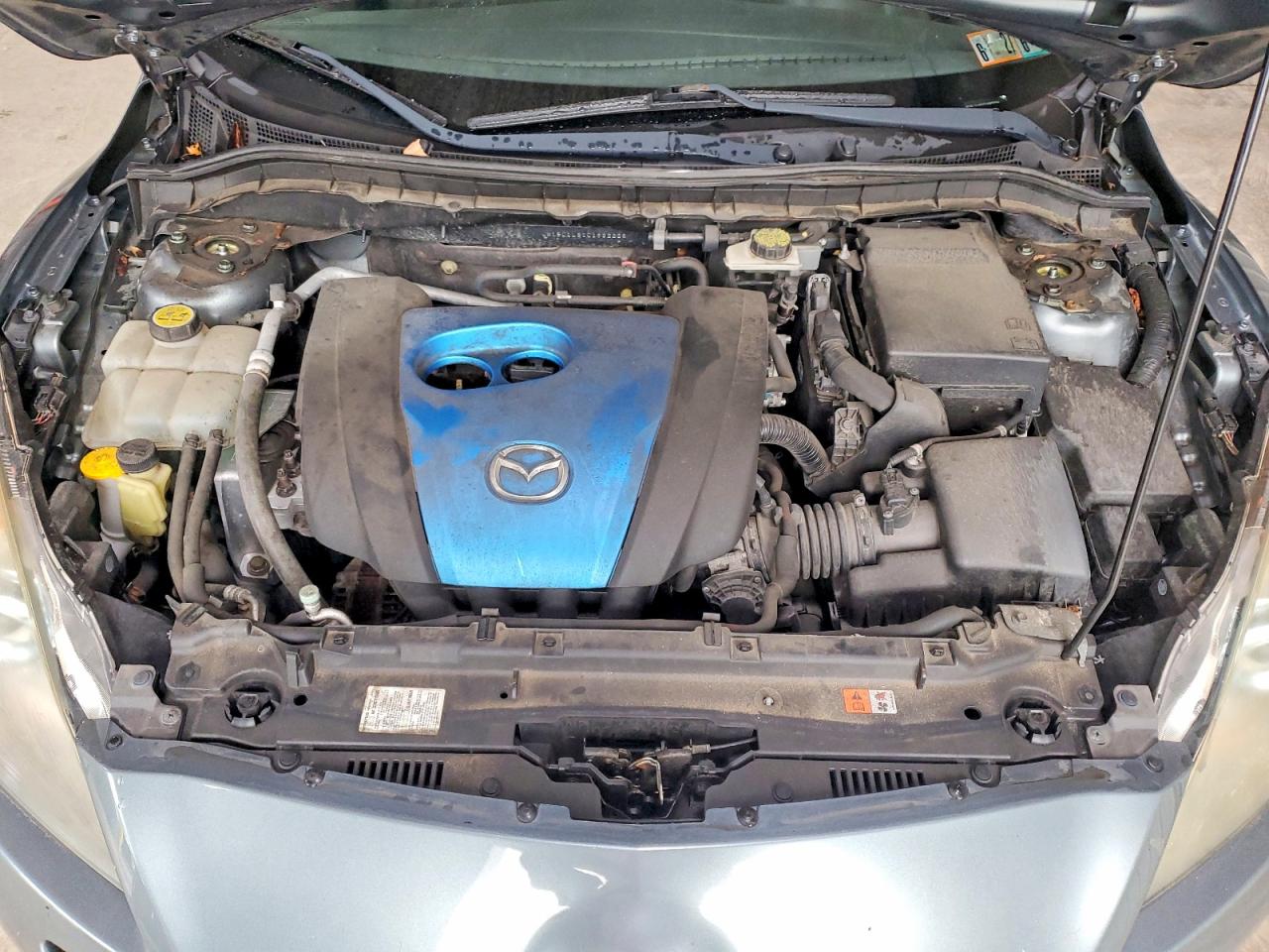 2012 Mazda 3 I Silver vin: JM1BL1L81C1692226