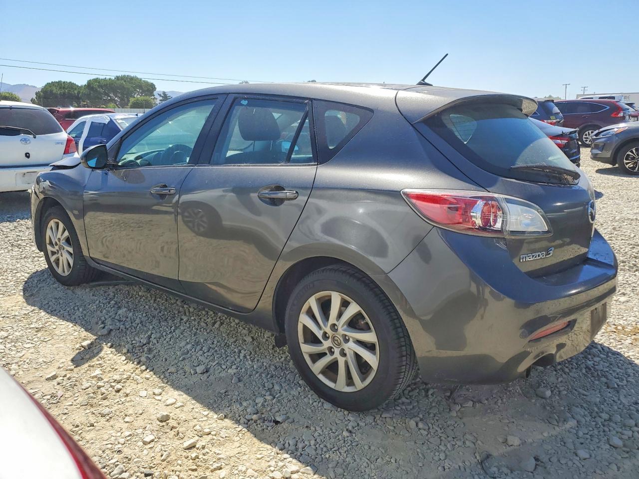 2012 Mazda 3 I Серый vin: JM1BL1L82C1546174