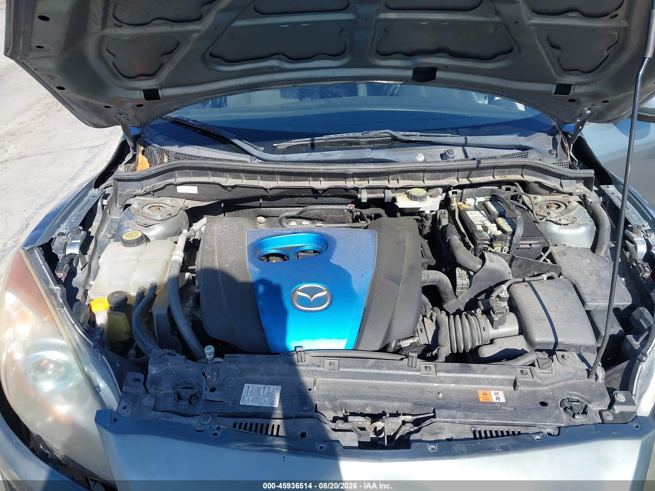2012 Mazda Mazda3 I Touring Green vin: JM1BL1L82C1618720