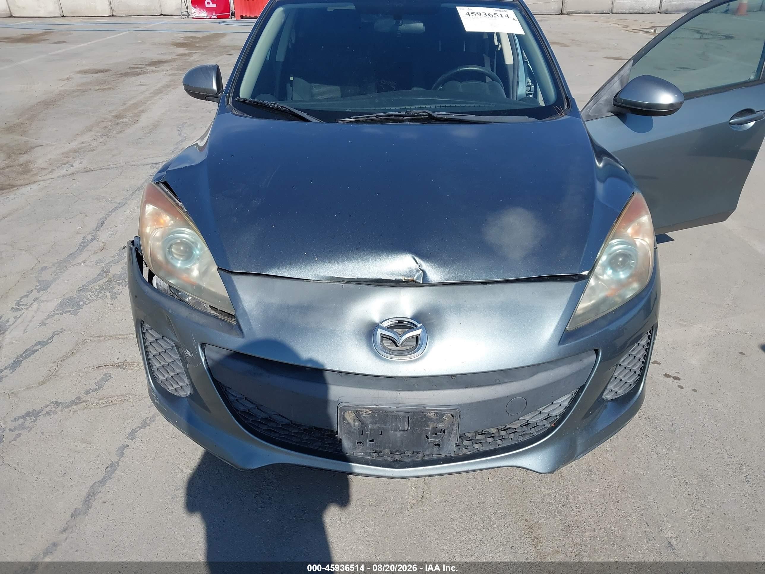 2012 Mazda Mazda3 I Touring Green vin: JM1BL1L82C1618720
