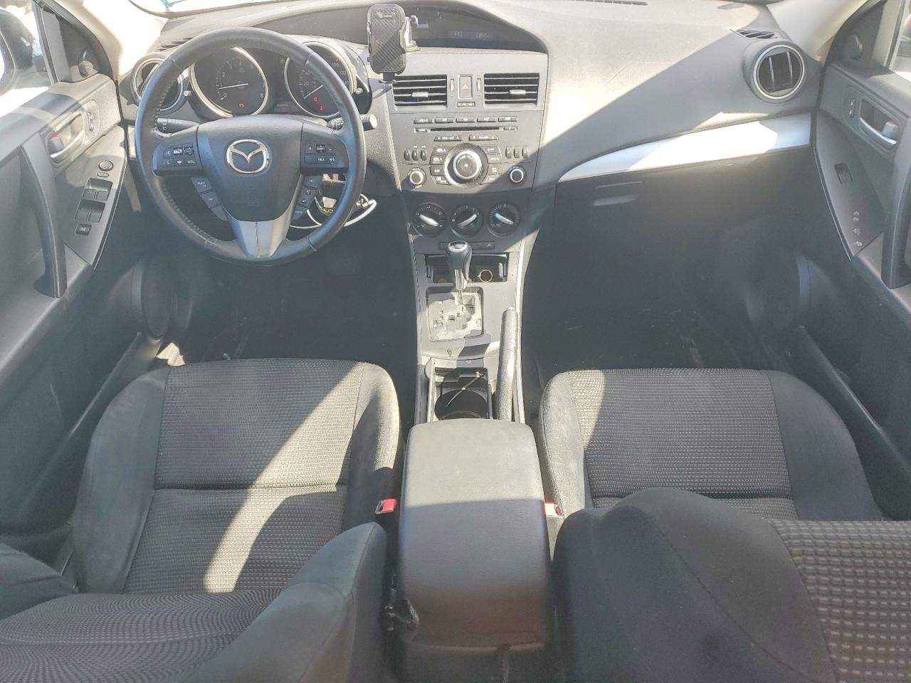 2012 Mazda 3 I Черный vin: JM1BL1L82C1695412