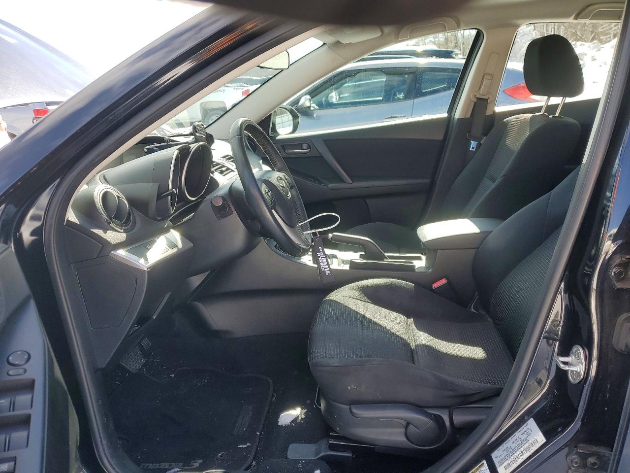 2012 Mazda 3 I Черный vin: JM1BL1L82C1695412