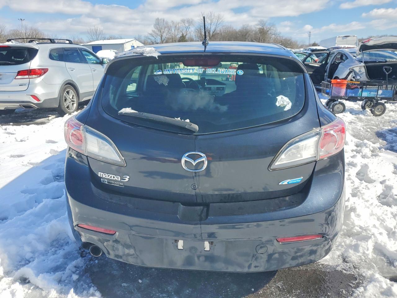 2012 Mazda 3 I Черный vin: JM1BL1L82C1695412