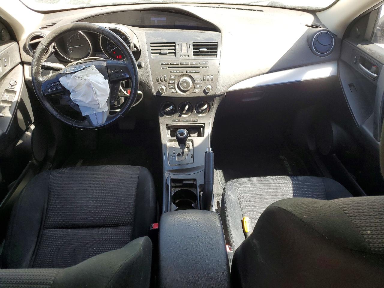 2012 Mazda 3 I White vin: JM1BL1L83C1552730