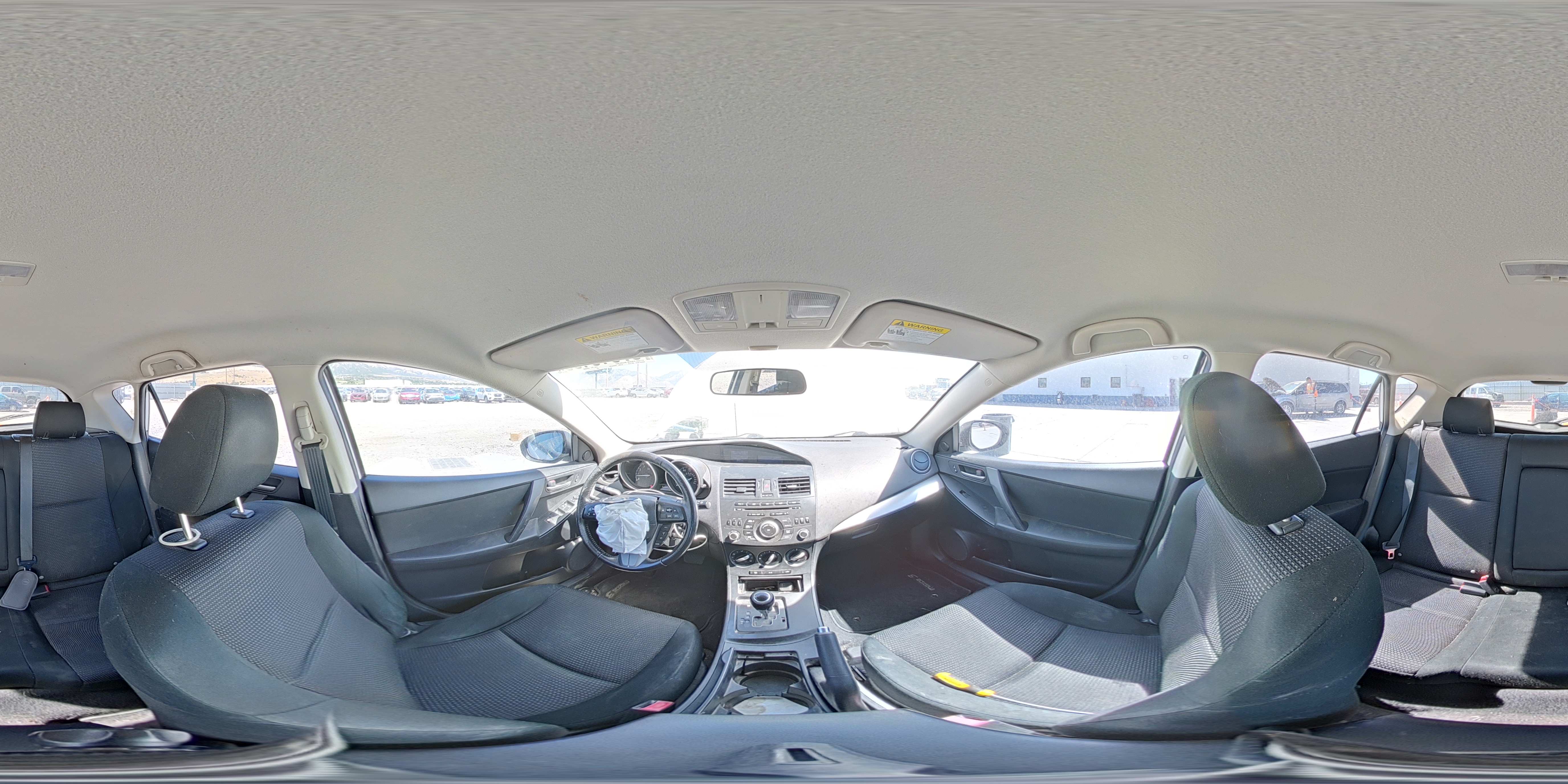 2012 Mazda 3 I White vin: JM1BL1L83C1552730