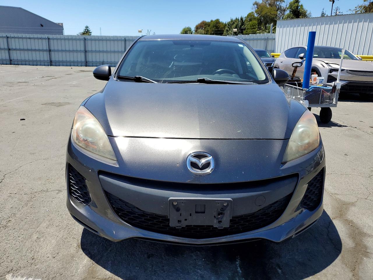 2012 Mazda 3 I Charcoal vin: JM1BL1L83C1620072