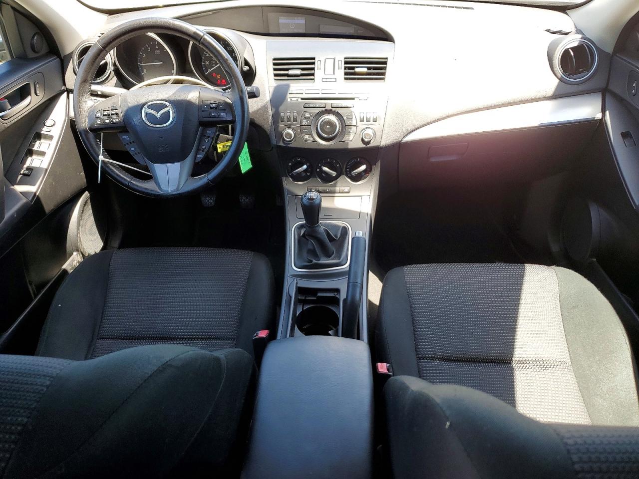 2012 Mazda 3 I Charcoal vin: JM1BL1L83C1620072