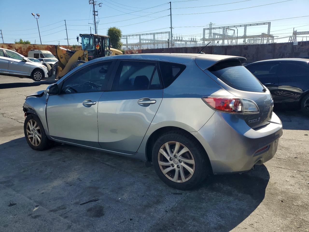 2012 Mazda 3 I Gray vin: JM1BL1L83C1653847