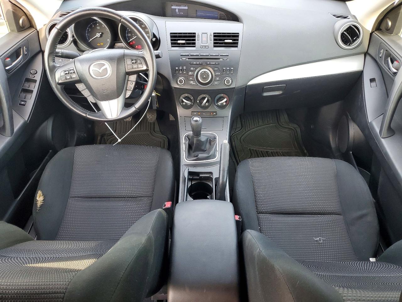 2012 Mazda 3 I Серый vin: JM1BL1L83C1671135
