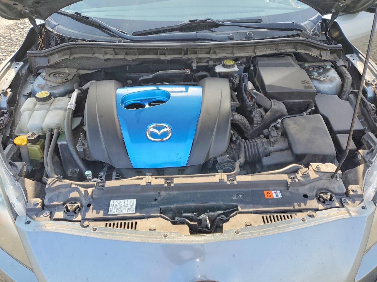 2012 Mazda 3 I Серый vin: JM1BL1L83C1671135