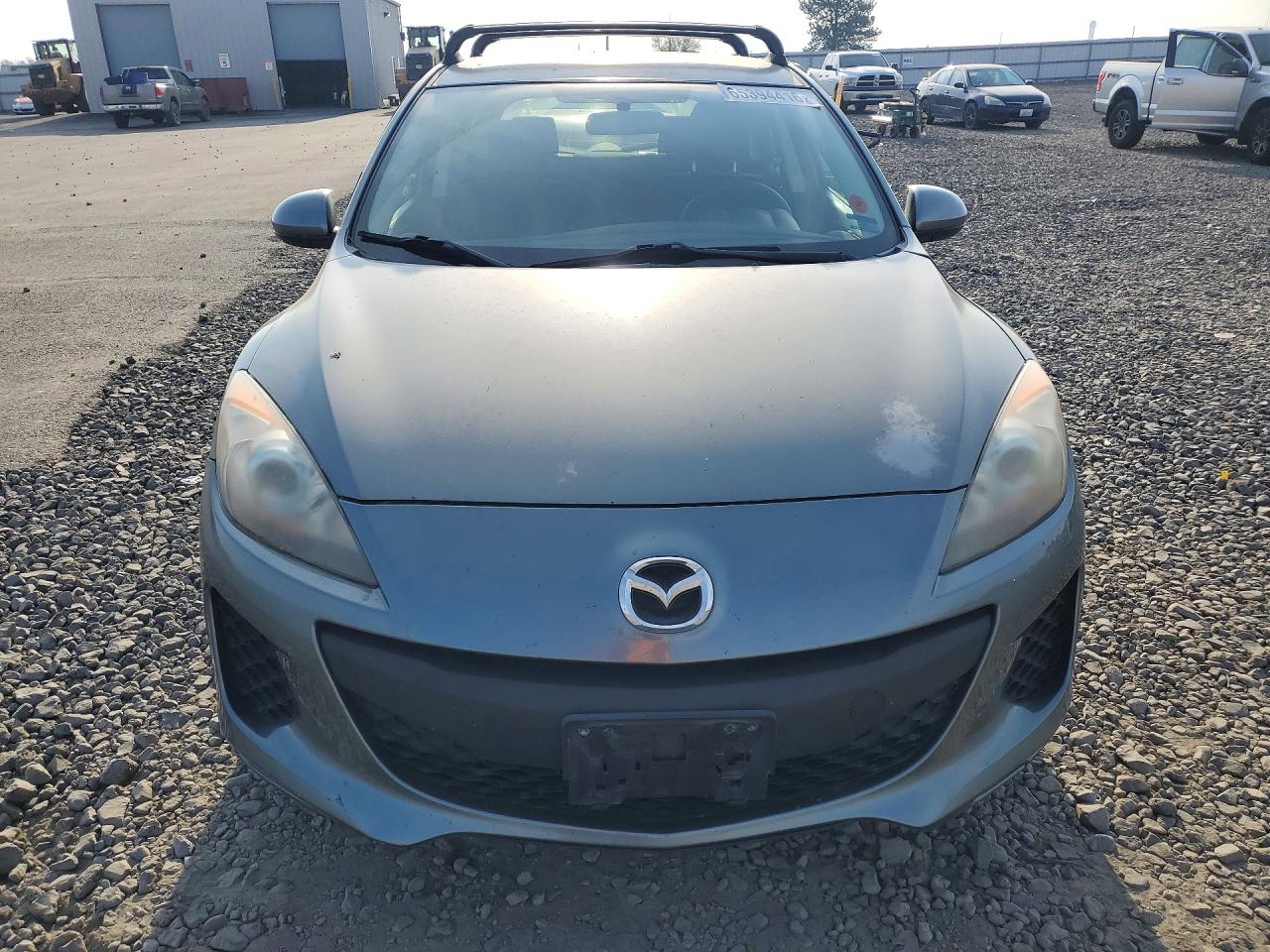 2012 Mazda 3 I Серый vin: JM1BL1L83C1671135