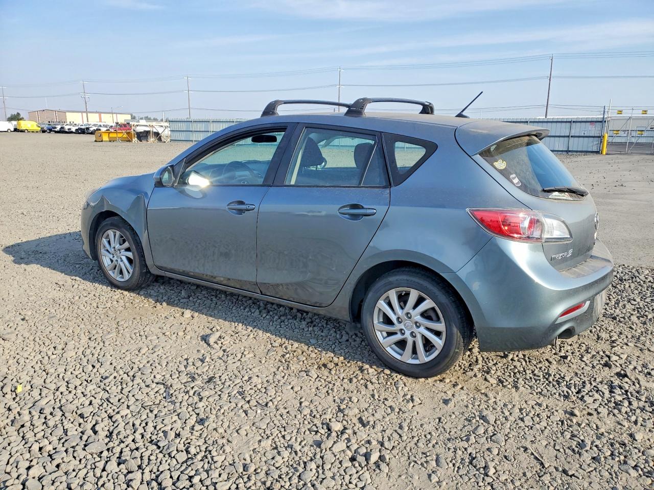 2012 Mazda 3 I Серый vin: JM1BL1L83C1671135