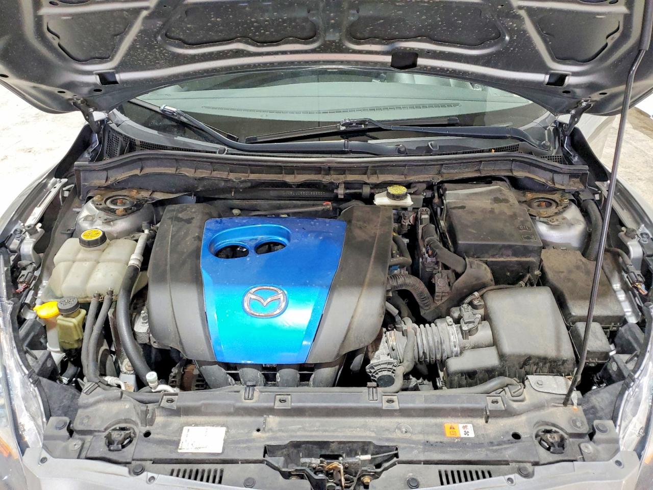 2012 Mazda 3 I Серебряный vin: JM1BL1L83C1698223