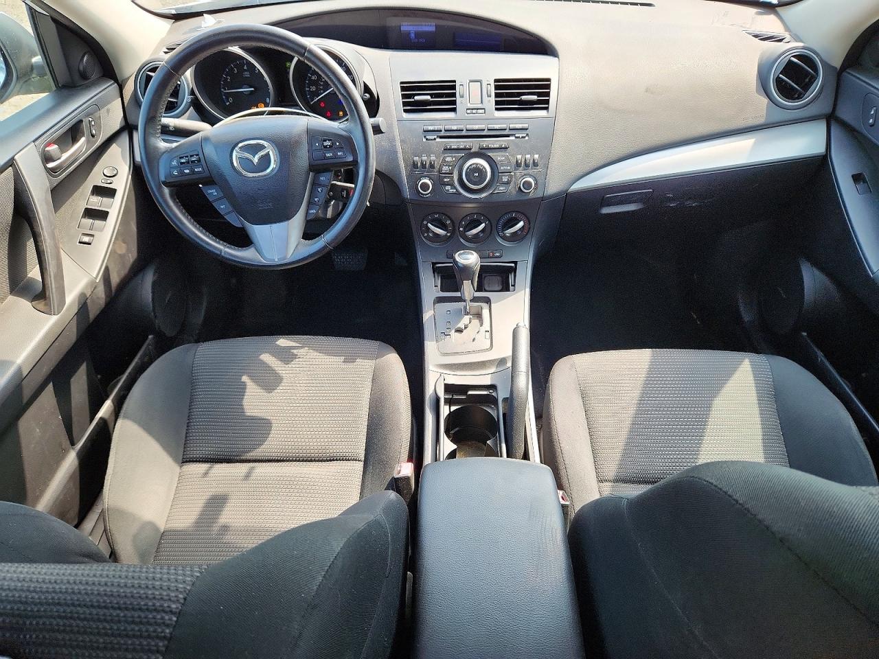 2012 Mazda 3 I White vin: JM1BL1L84C1584411