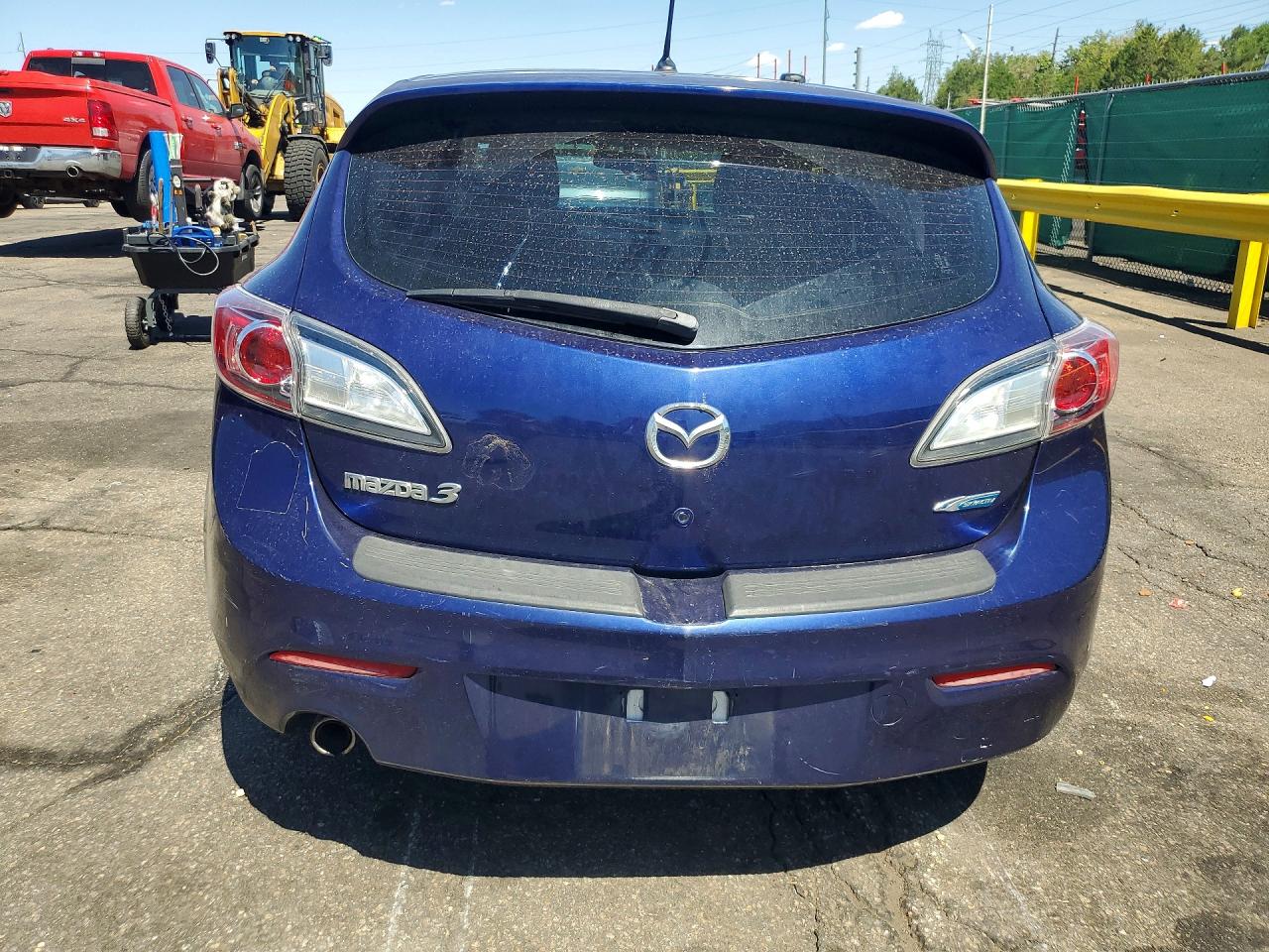 2012 Mazda 3 I Blue vin: JM1BL1L84C1659284