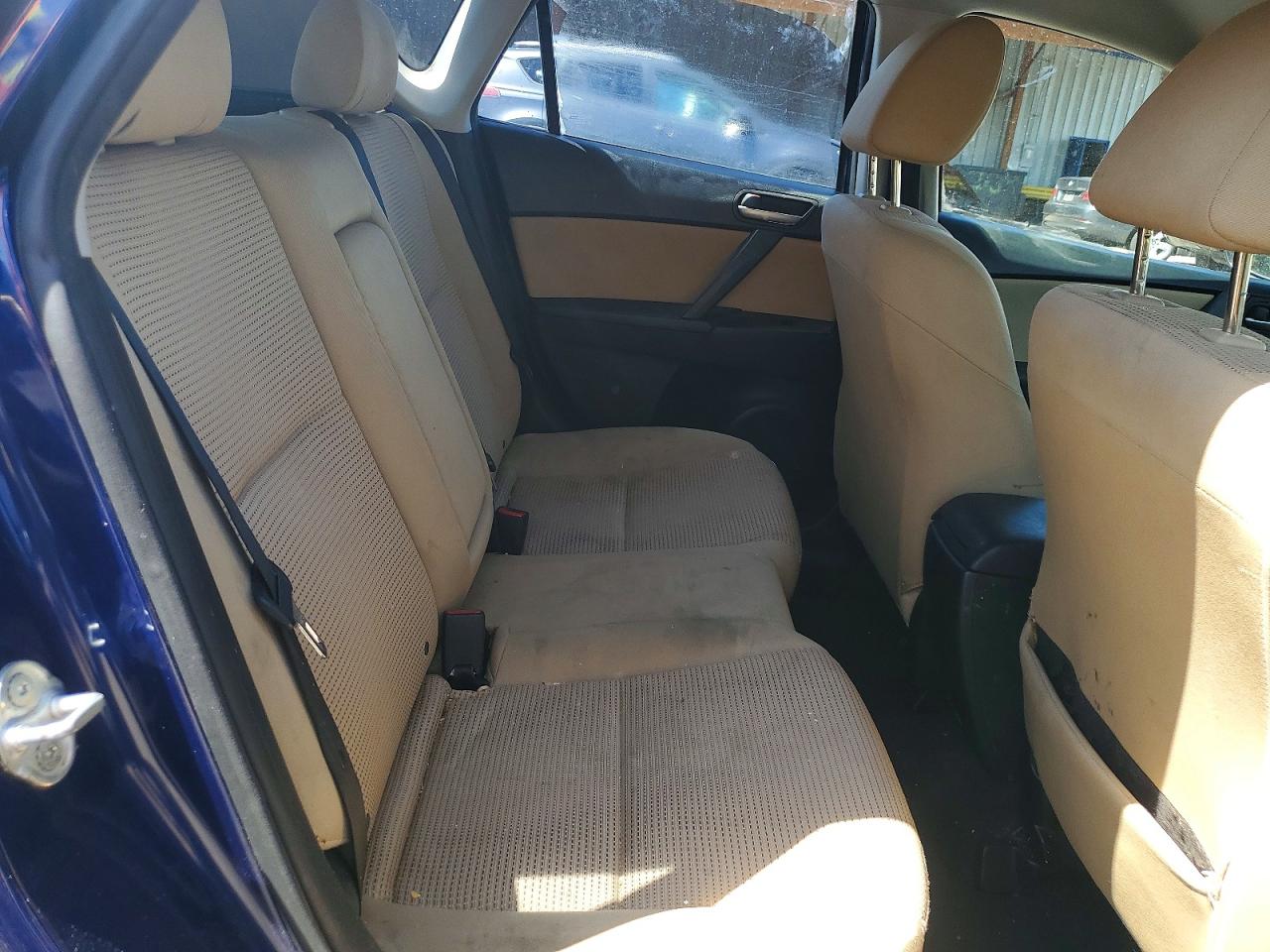 2012 Mazda 3 I Blue vin: JM1BL1L84C1659284