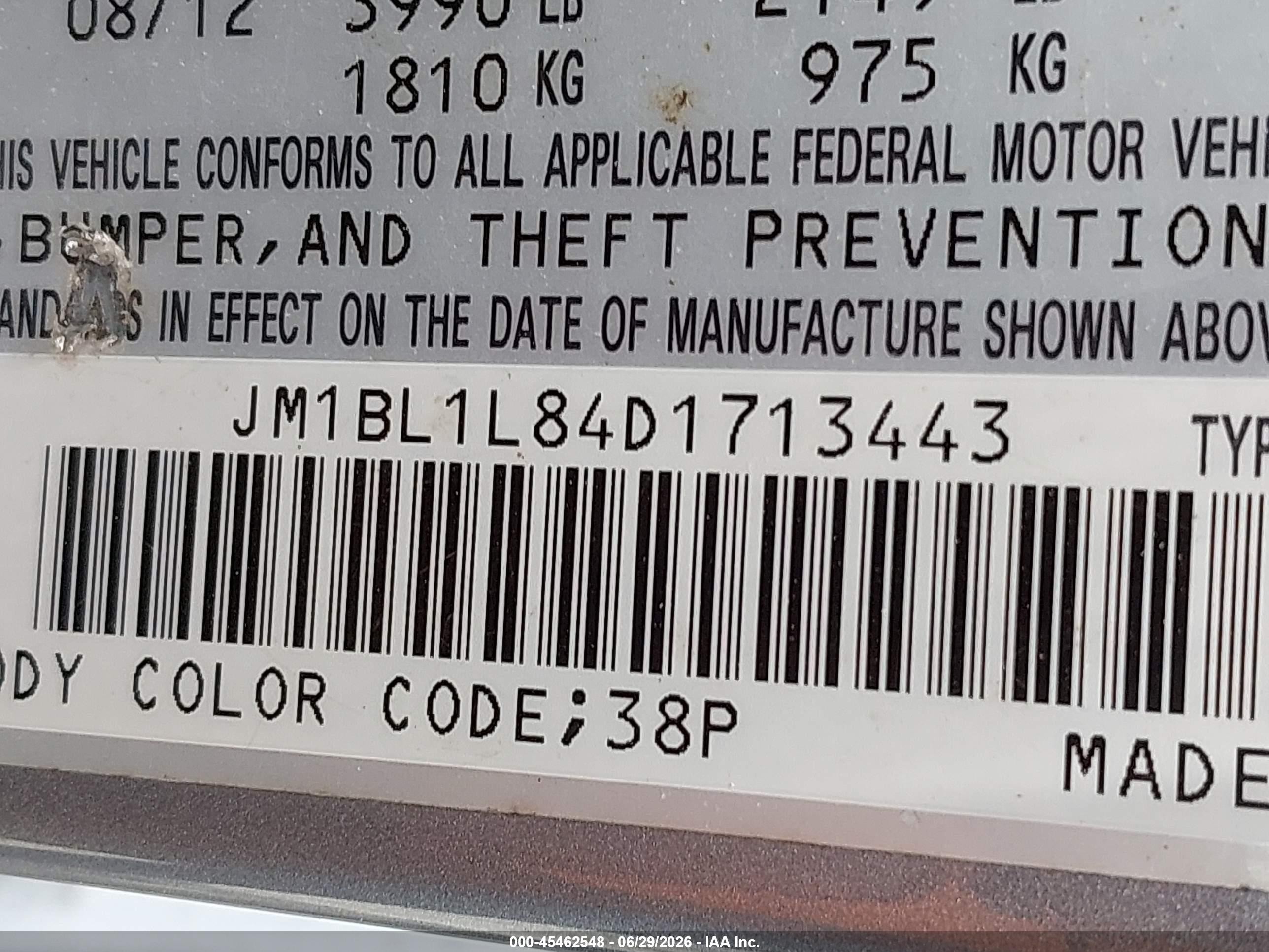 2013 Mazda Mazda3 I Touring Silver vin: JM1BL1L84D1713443