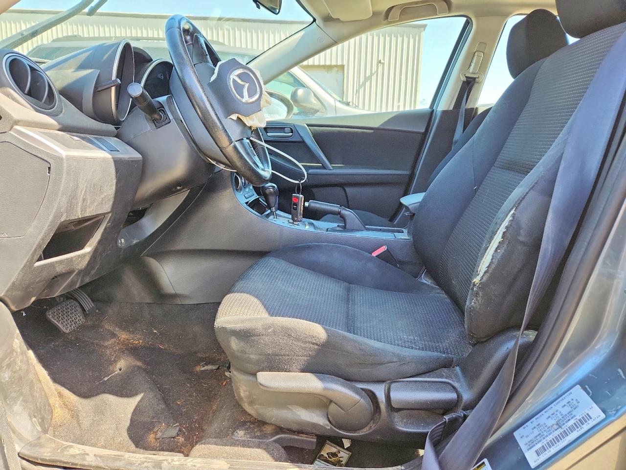 2012 Mazda 3 I Серебряный vin: JM1BL1L85C1618081