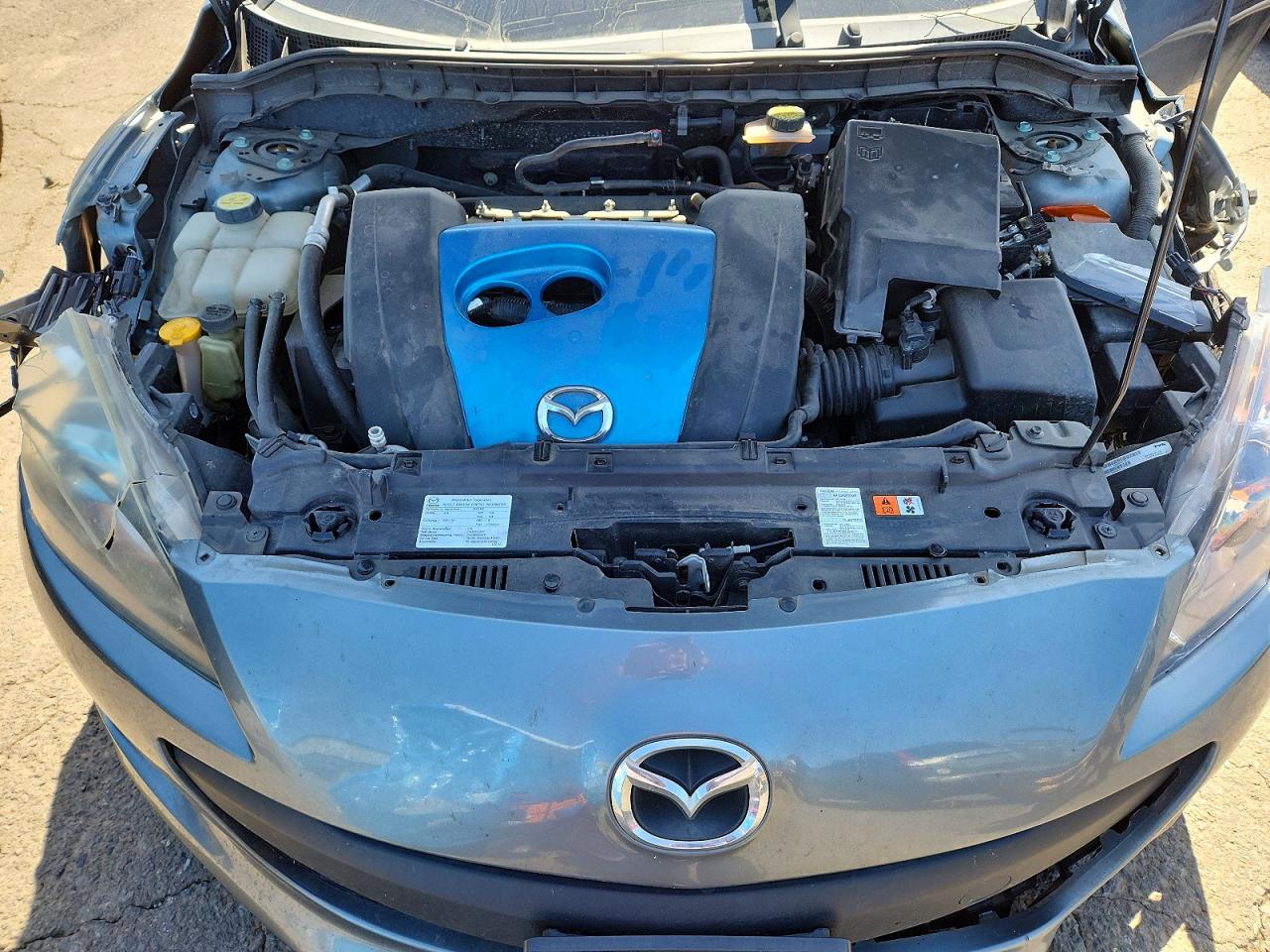 2012 Mazda 3 I Серебряный vin: JM1BL1L85C1618081