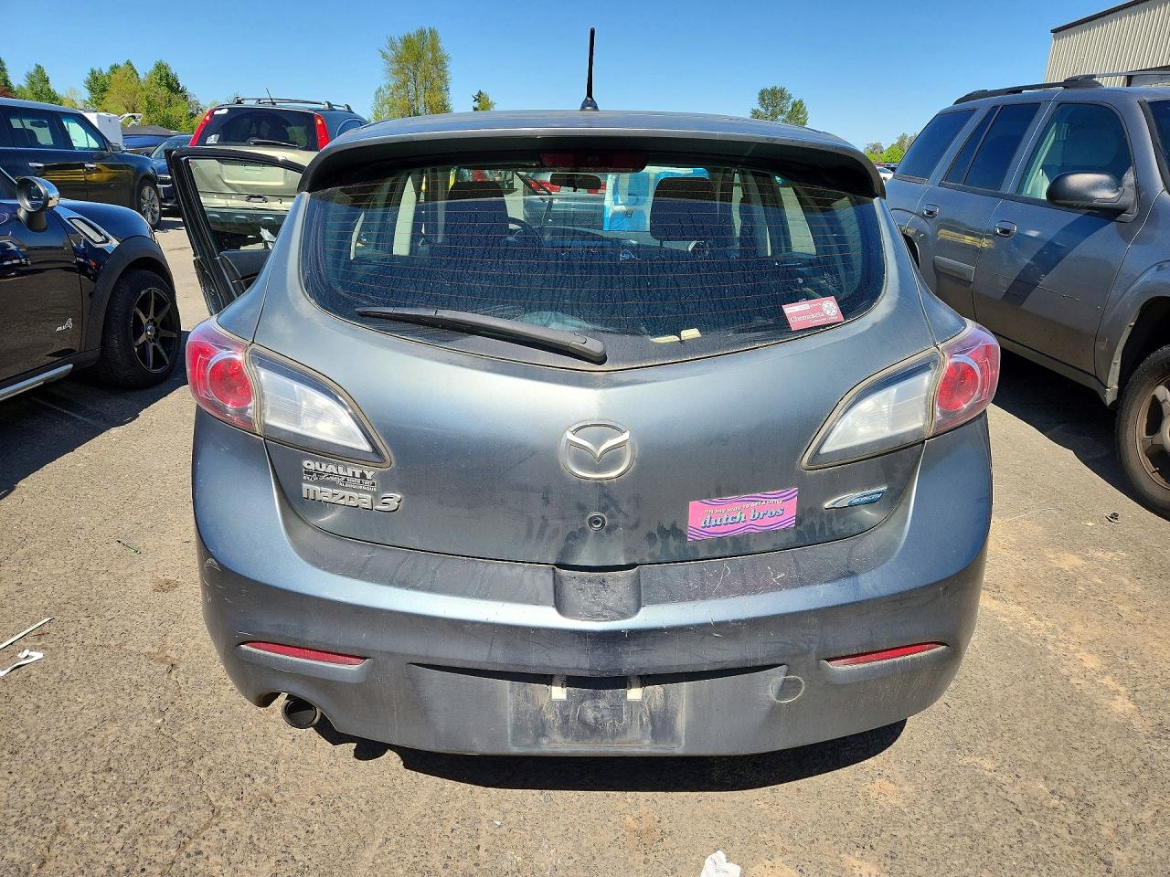 2012 Mazda 3 I Серебряный vin: JM1BL1L85C1618081
