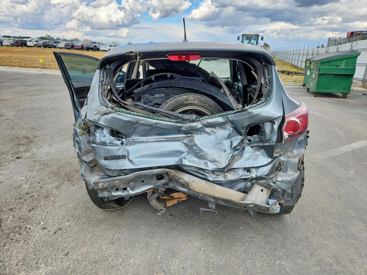 2012 Mazda 3 I Gray vin: JM1BL1L85C1671492