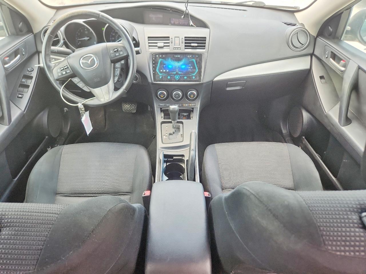2013 Mazda 3 I Gray vin: JM1BL1L85D1707926