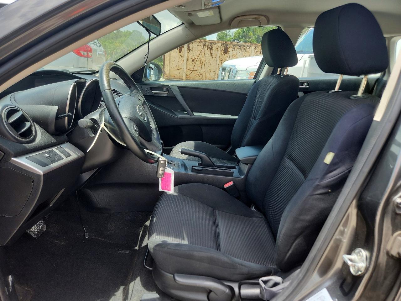 2013 Mazda 3 I Gray vin: JM1BL1L85D1707926