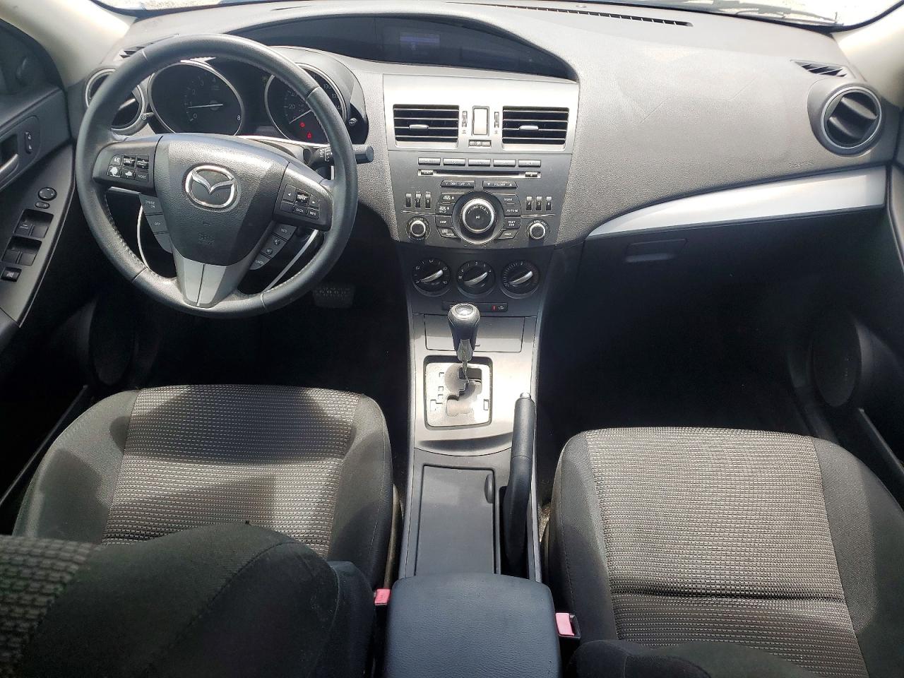 2012 Mazda 3 I White vin: JM1BL1L86C1522198