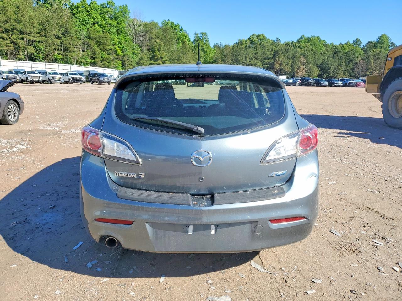 2012 Mazda 3 I Blue vin: JM1BL1L86C1564032