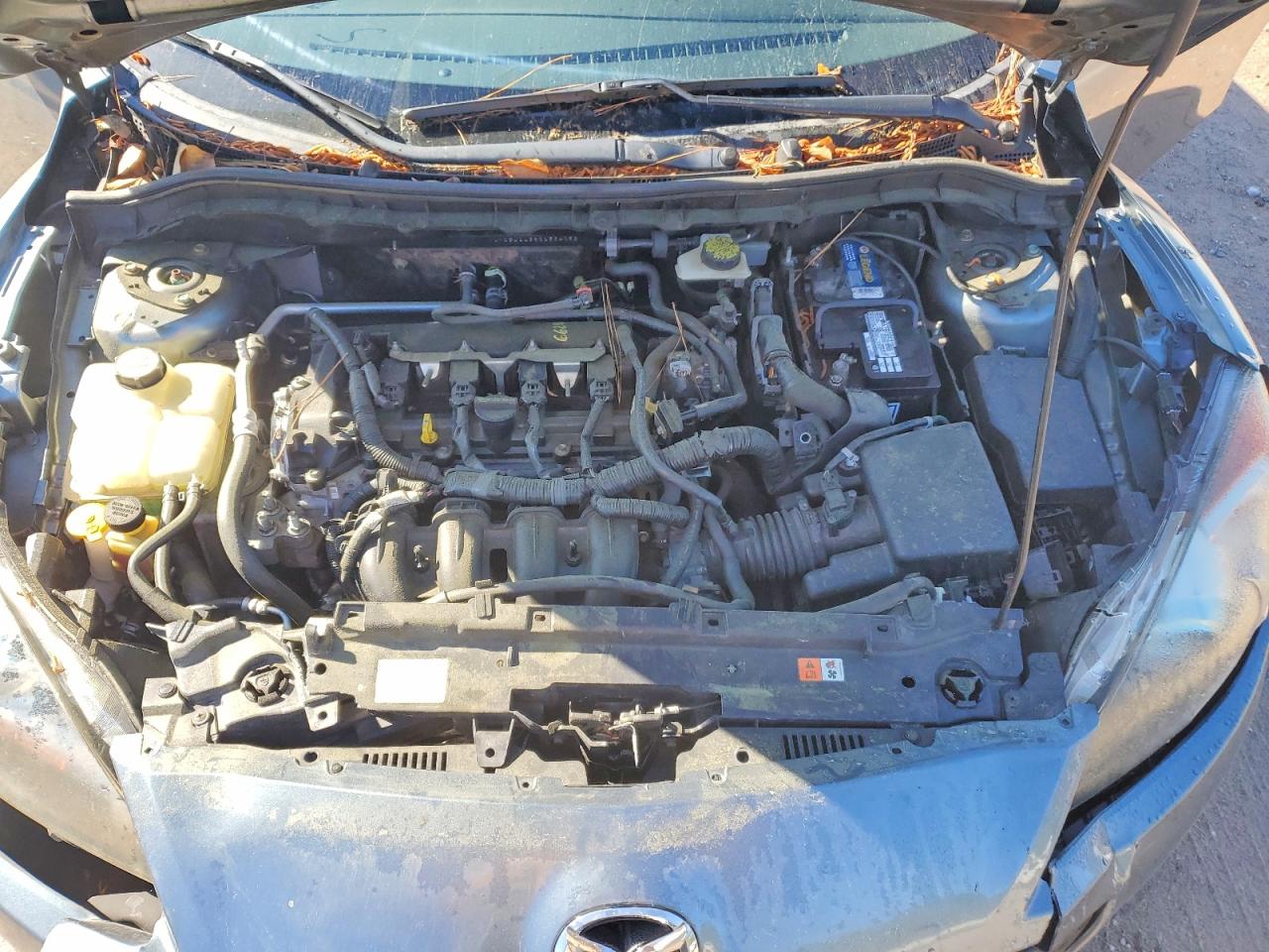 2012 Mazda 3 I Blue vin: JM1BL1L86C1564032