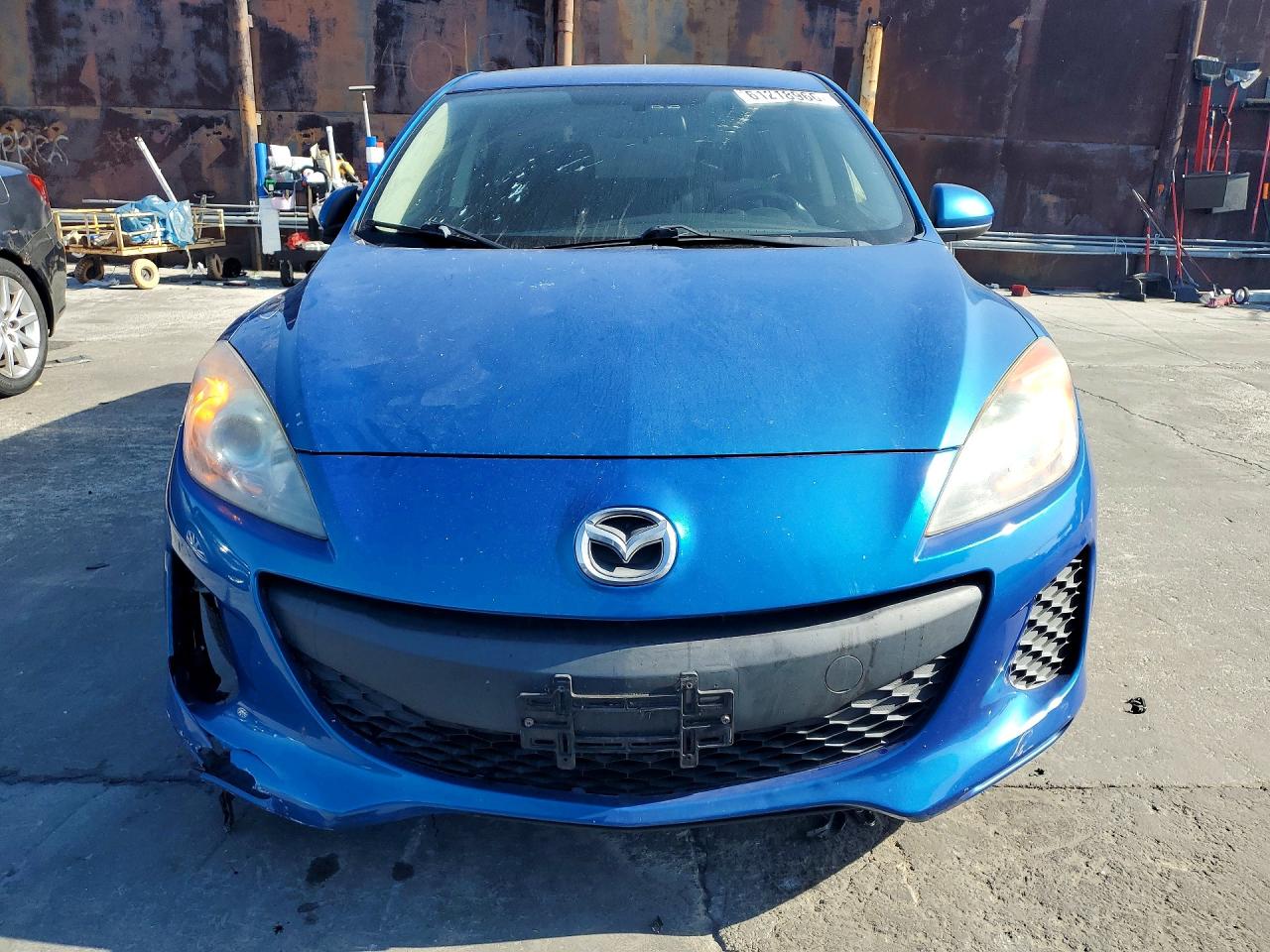 2012 Mazda 3 I Blue vin: JM1BL1L86C1619563