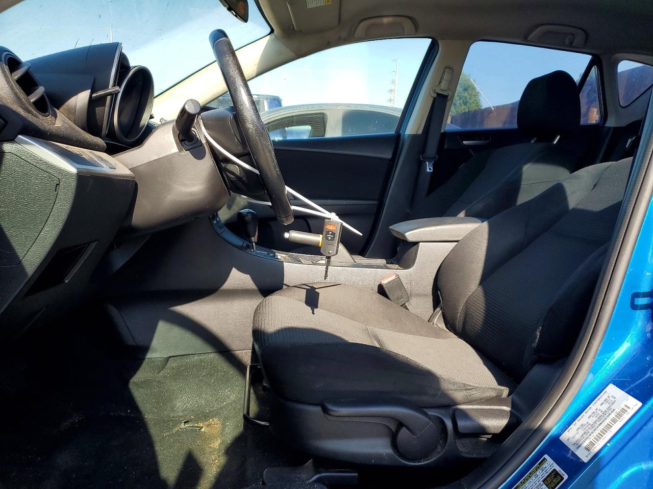 2012 Mazda 3 I Blue vin: JM1BL1L86C1619563