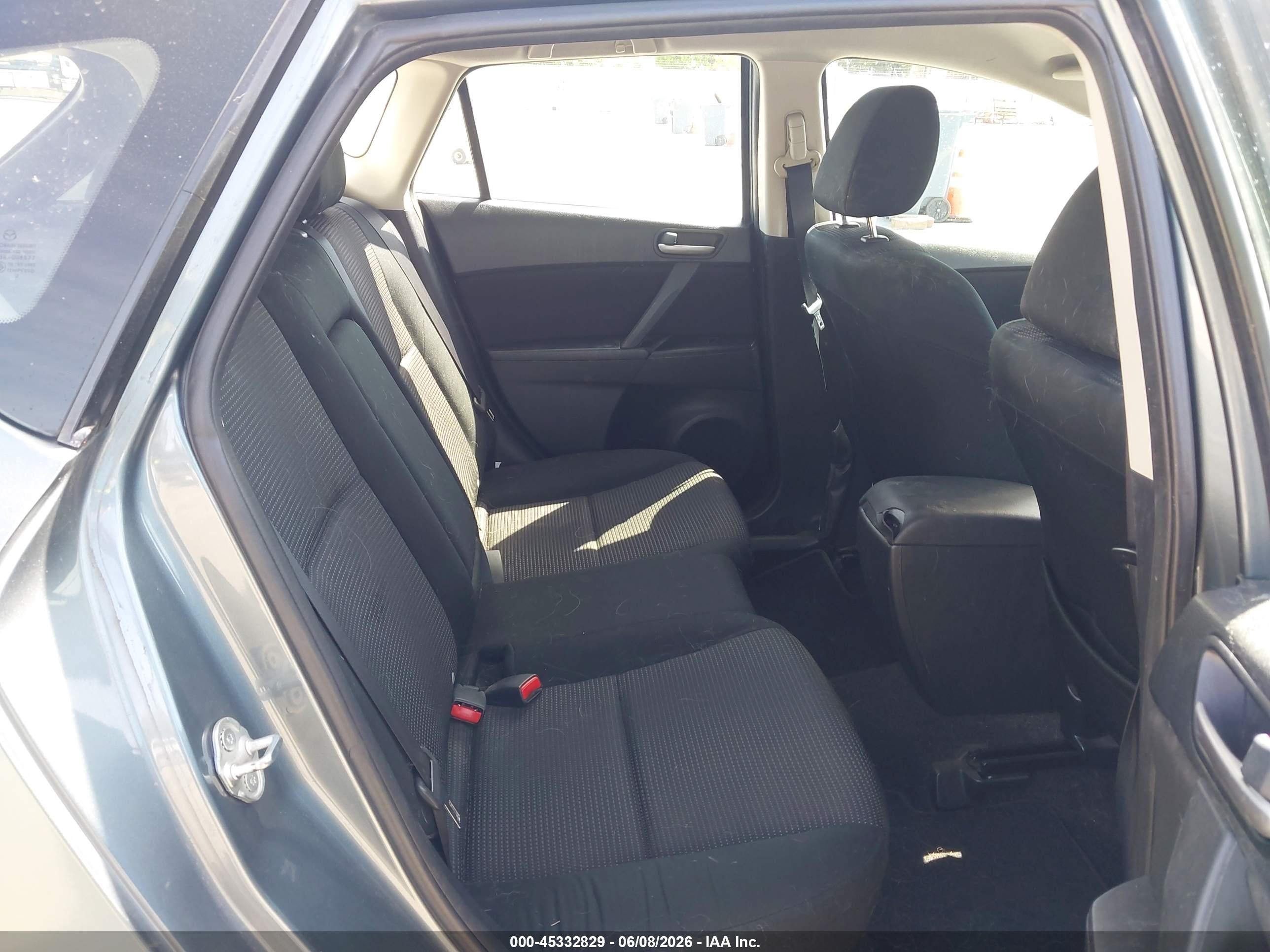 2012 Mazda Mazda3 I Touring Blue vin: JM1BL1L86C1653082