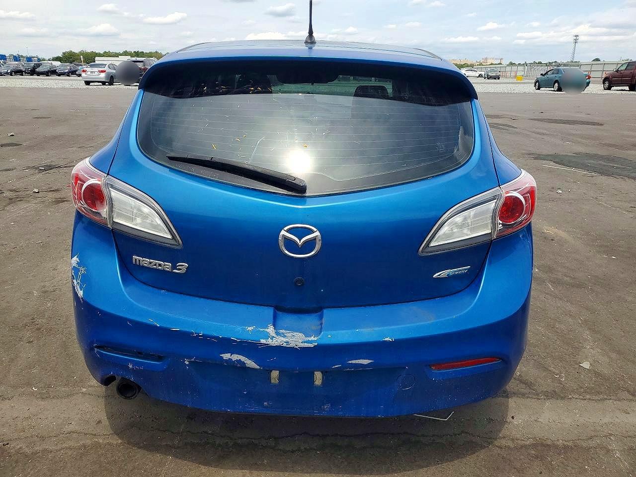 2012 Mazda 3 I Синий vin: JM1BL1L86C1654510