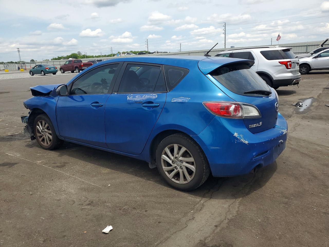 2012 Mazda 3 I Синий vin: JM1BL1L86C1654510