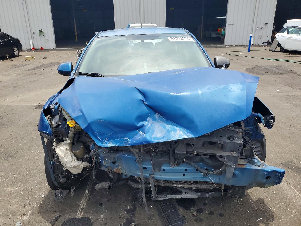 2012 Mazda 3 I Синий vin: JM1BL1L86C1654510