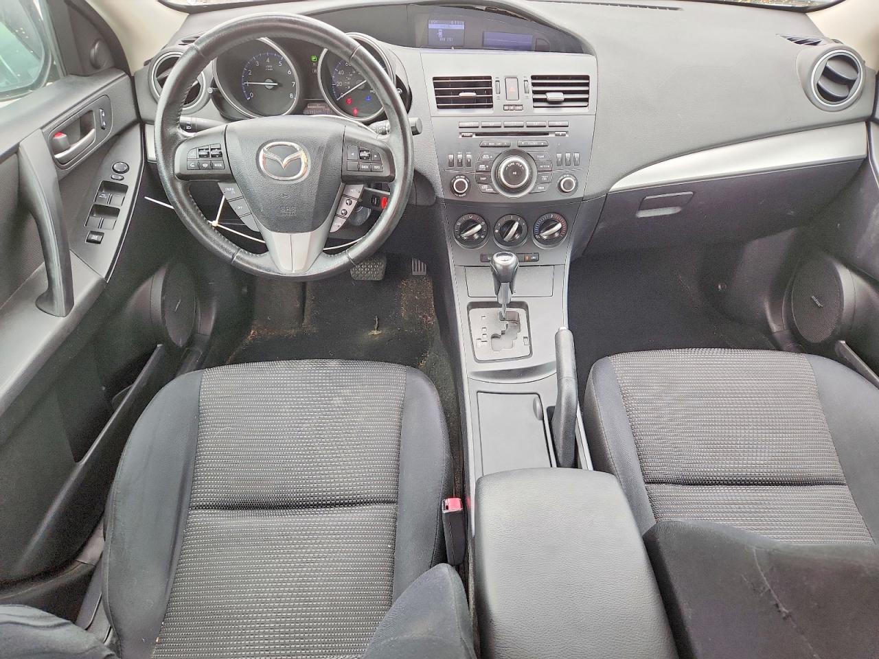 2012 Mazda 3 I Silver vin: JM1BL1L87C1633357