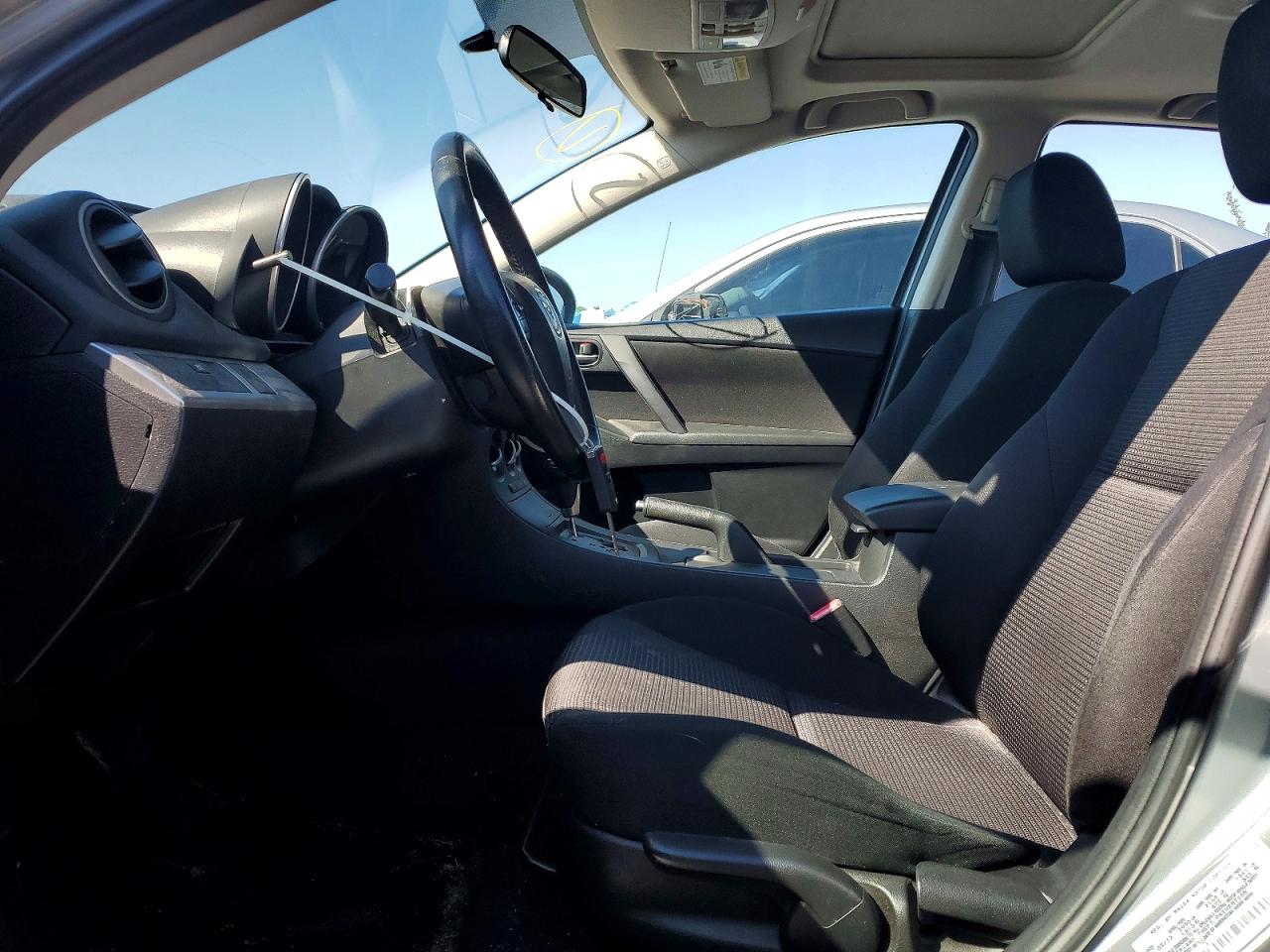 2012 Mazda 3 I Silver vin: JM1BL1L87C1633357