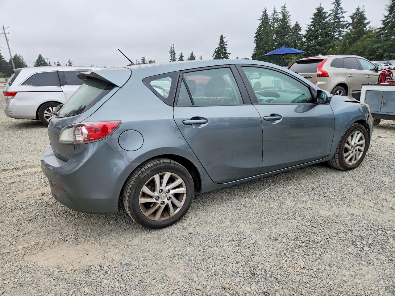 2012 Mazda 3 I Teal vin: JM1BL1L88C1596321