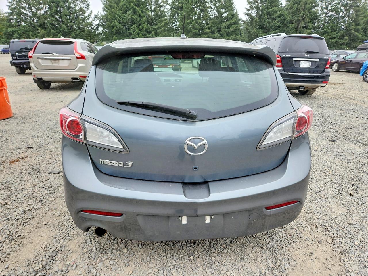 2012 Mazda 3 I Teal vin: JM1BL1L88C1596321