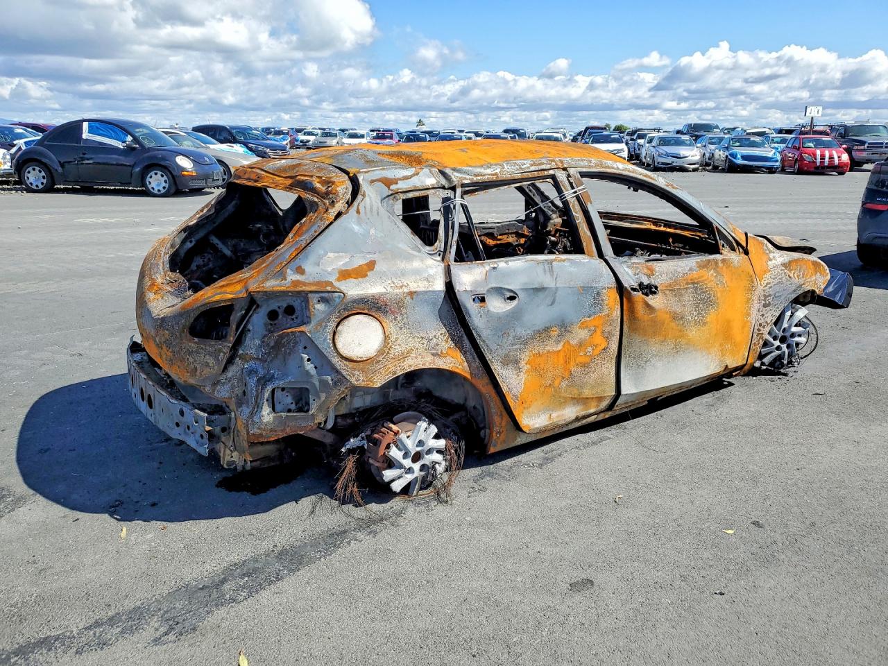 2012 Mazda 3 I Burn vin: JM1BL1L89C1526441