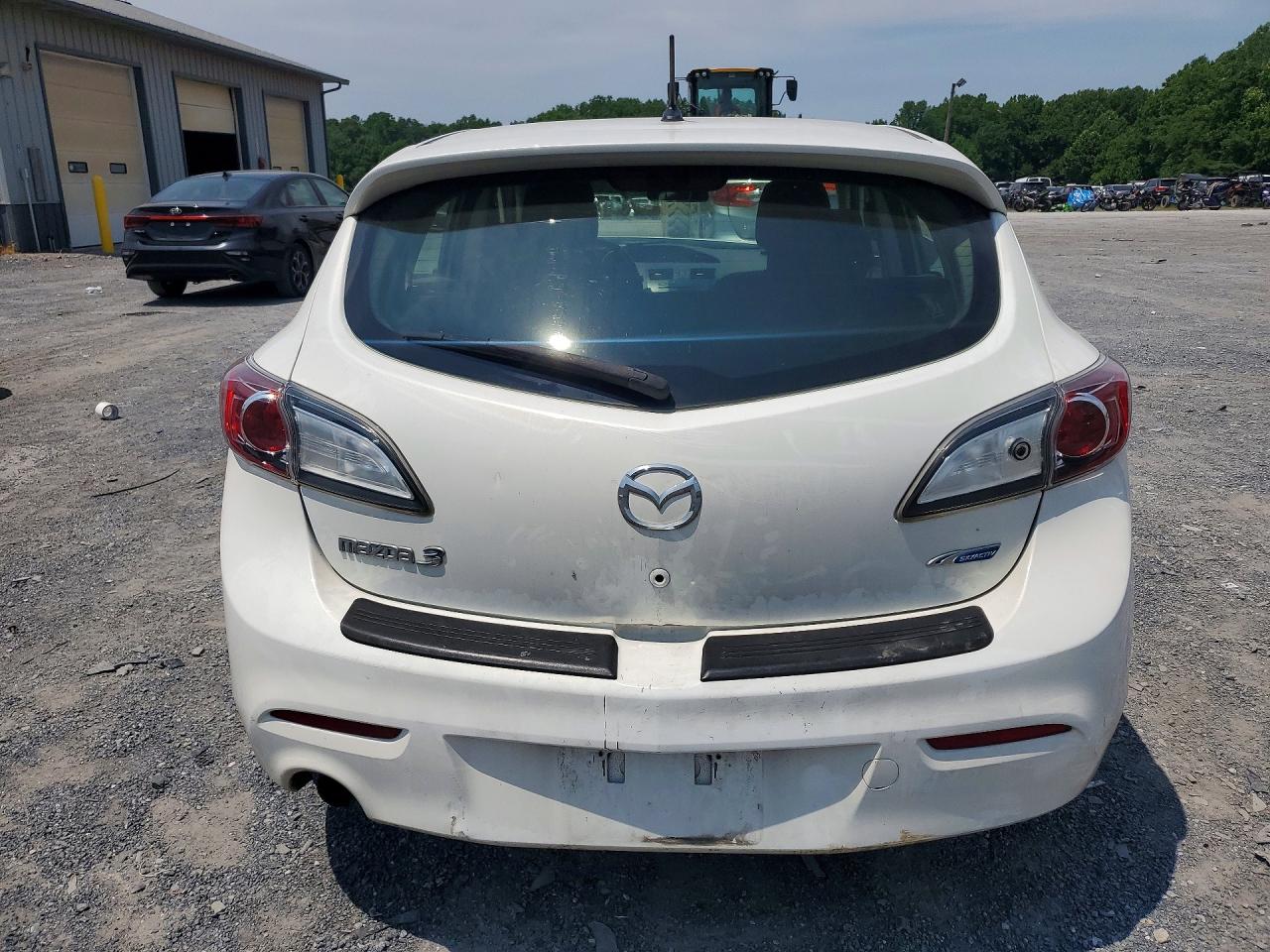 2013 Mazda 3 I Белый vin: JM1BL1L89D1713860